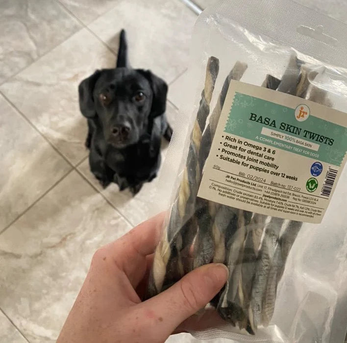 JR Basa Fish Skin Twists