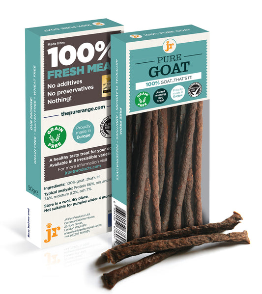 JR Pure Goat - Meat Sticks for Dogs 50g