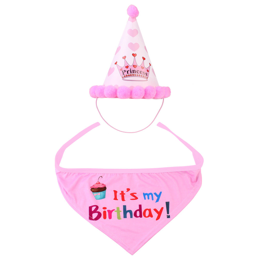 Doggy Direct Dog Birthday Bandanas & Party Hats for Large Dogs