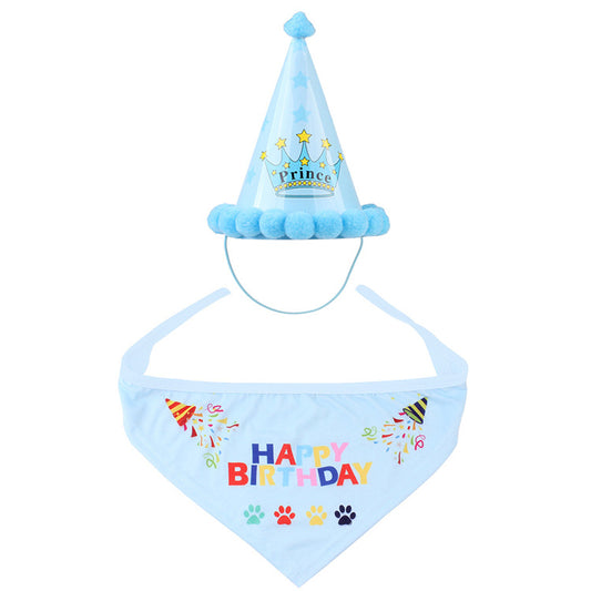 Doggy Direct Dog Birthday Bandanas & Party Hats for Large Dogs