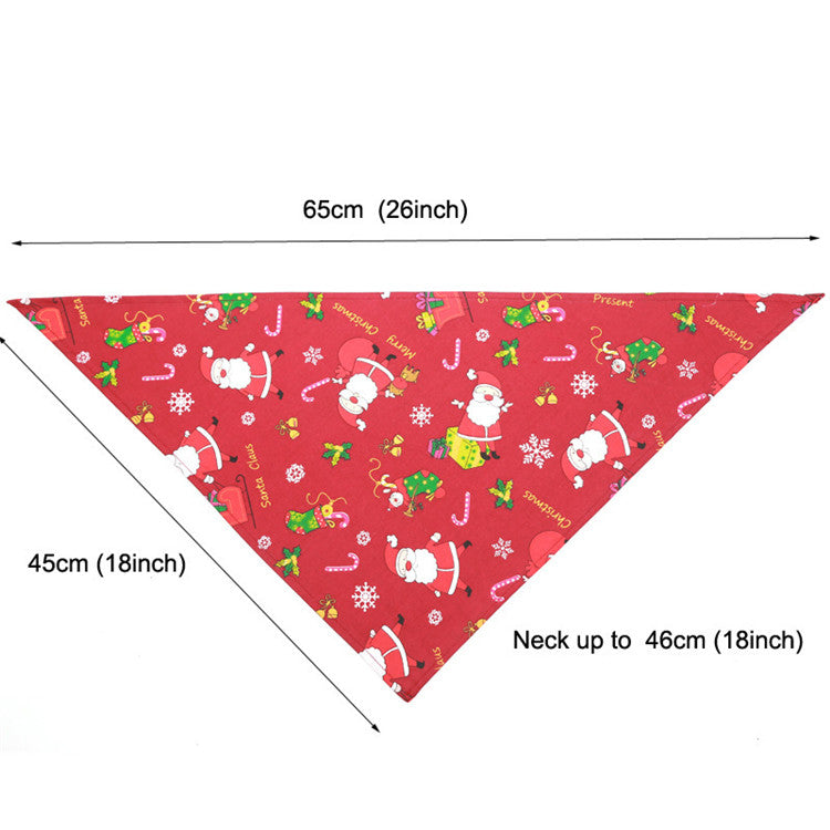Dog Christmas Bandanas