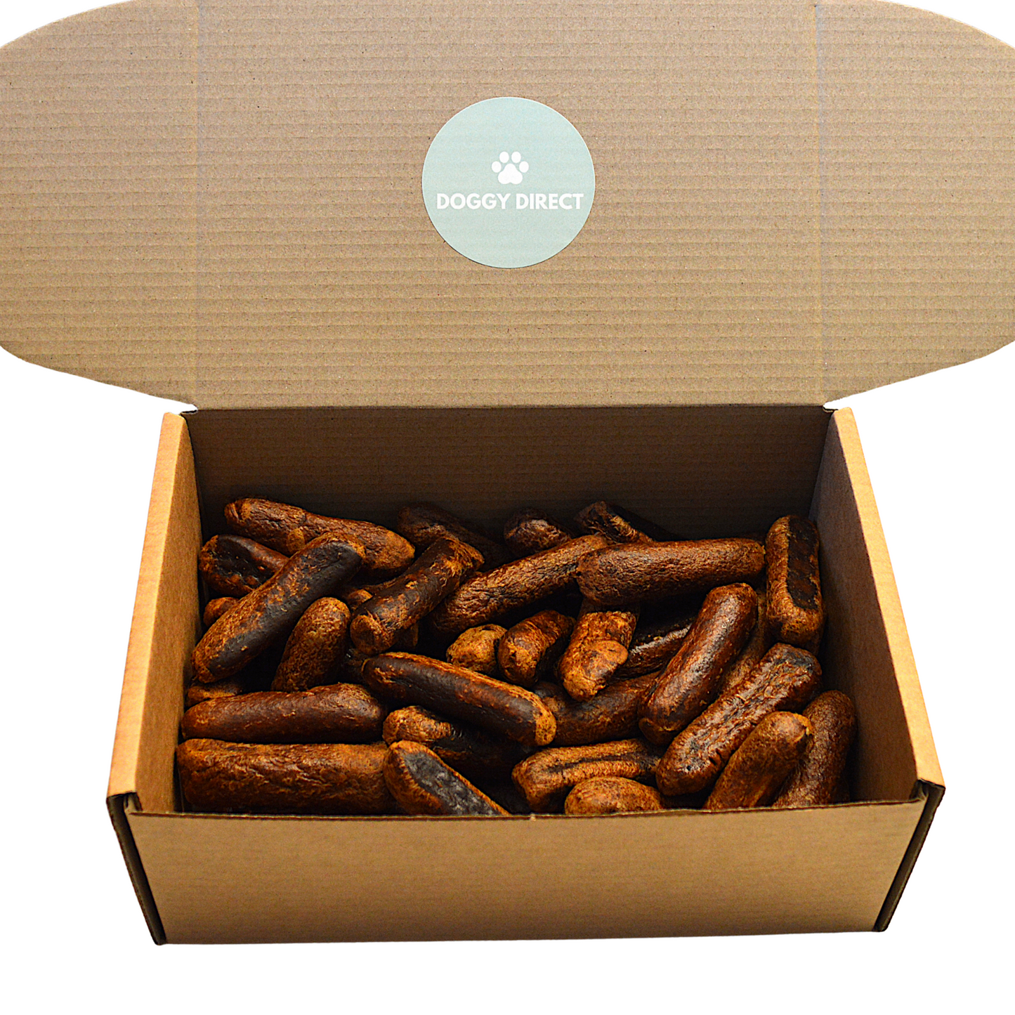 Doggy Direct Gourmet Liver Sausages - Natural Treats for Dogs - 500g & 1kg Boxes