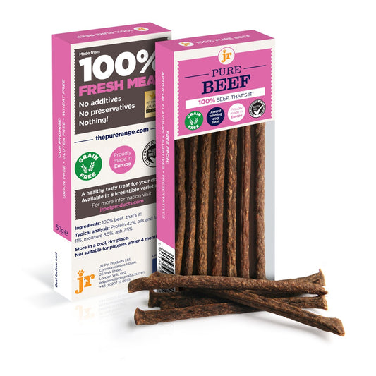 JR Pure Beef - Meat Sticks for Dogs 50g
