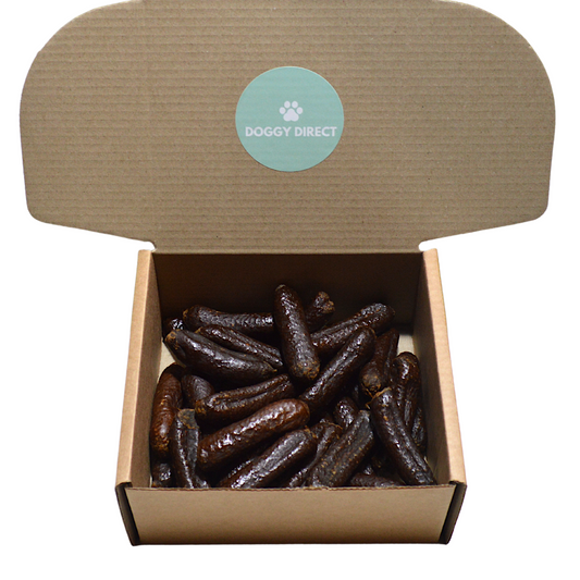 Doggy Direct Gourmet Liver Sausages - Natural Treats for Dogs - 500g & 1kg Boxes