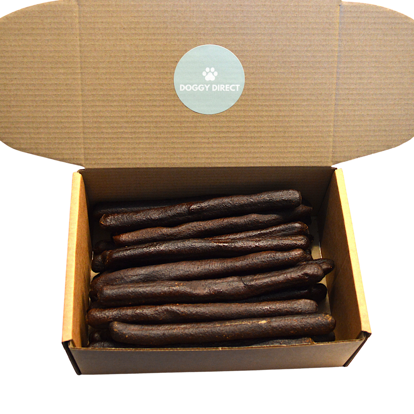Doggy Direct Natural Black Pudding Sticks - Gourmet Meat Sausage Treats for Dogs - 10, 20 & 30 PACKS