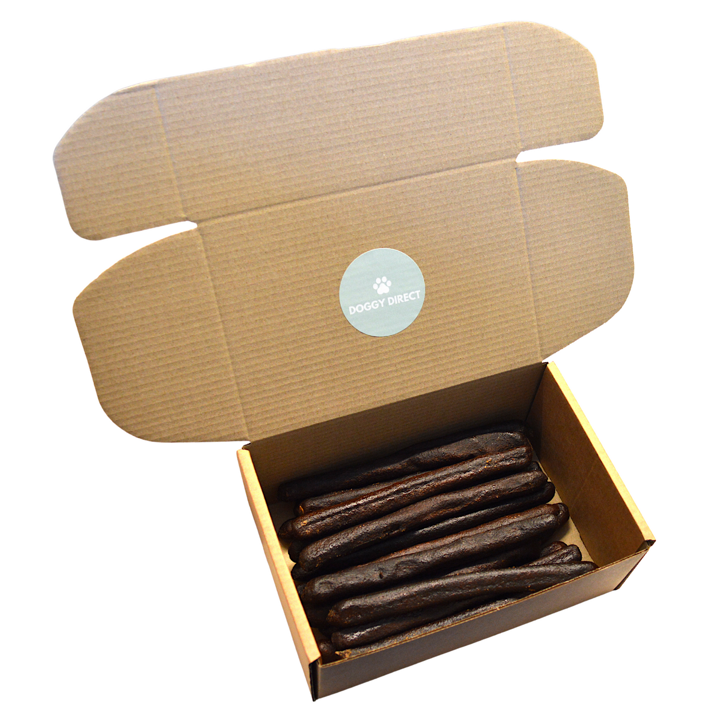 Doggy Direct Natural Black Pudding Sticks - Gourmet Meat Sausage Treats for Dogs - 10, 20 & 30 PACKS
