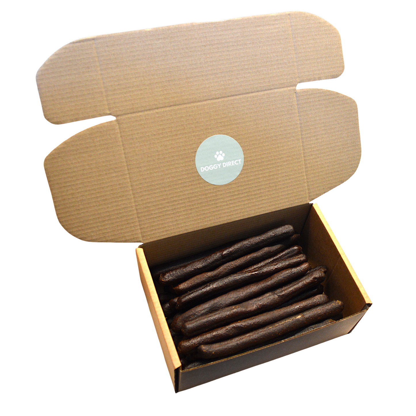 Doggy Direct Natural Black Pudding Sticks - Gourmet Meat Sausage Treats for Dogs - 10, 20 & 30 PACKS