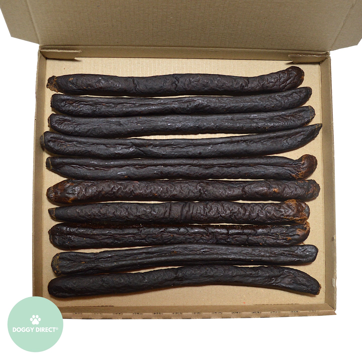 Doggy Direct Natural Black Pudding Sticks - Gourmet Meat Sausage Treats for Dogs - 10, 20 & 30 PACKS