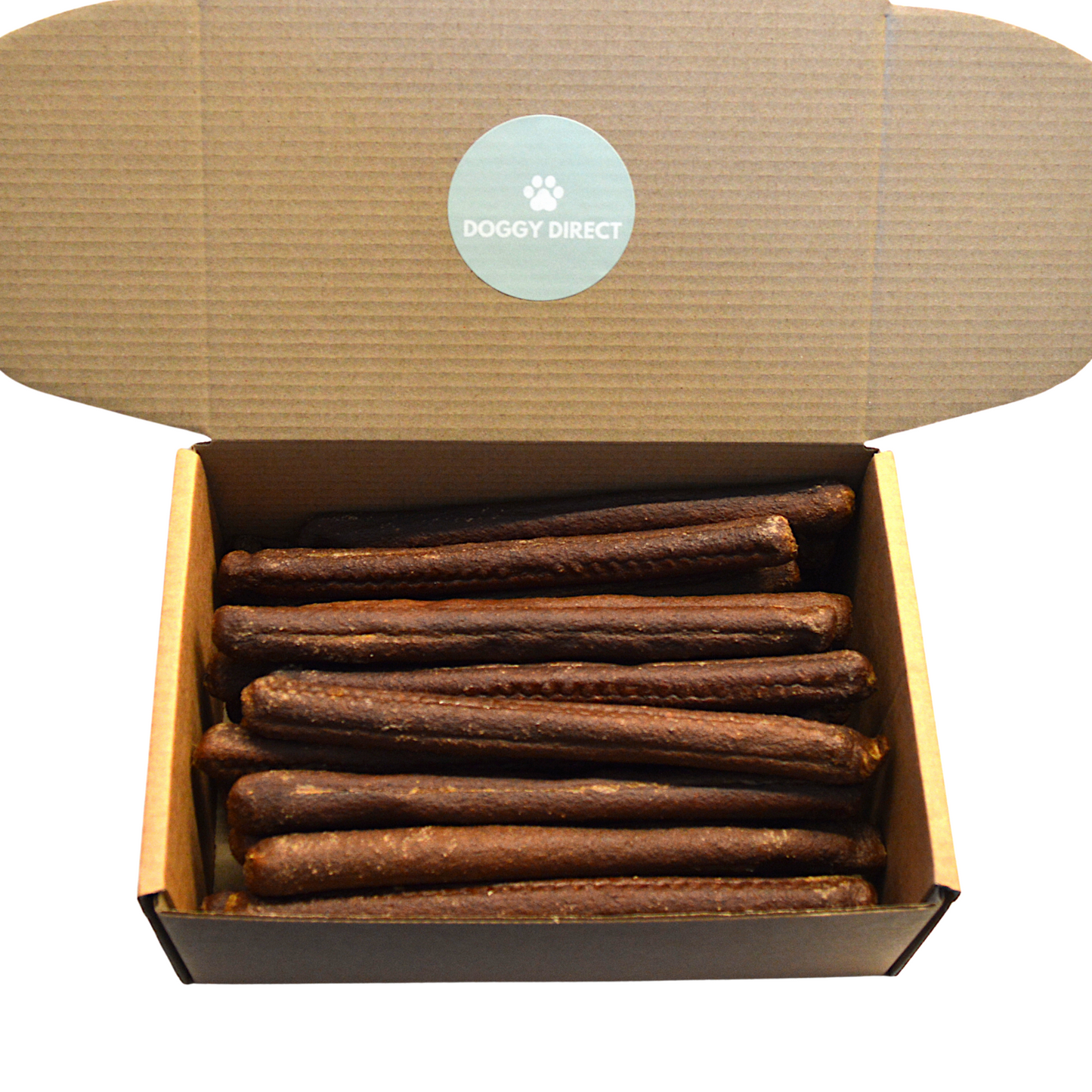 Doggy Direct Natural Venison Sticks - Gourmet Meat Sausage Treats for Dogs - 10, 20 & 30 PACKS