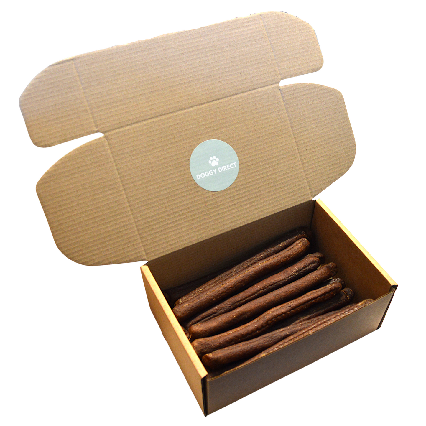 Doggy Direct Natural Venison Sticks - Gourmet Meat Sausage Treats for Dogs - 10, 20 & 30 PACKS