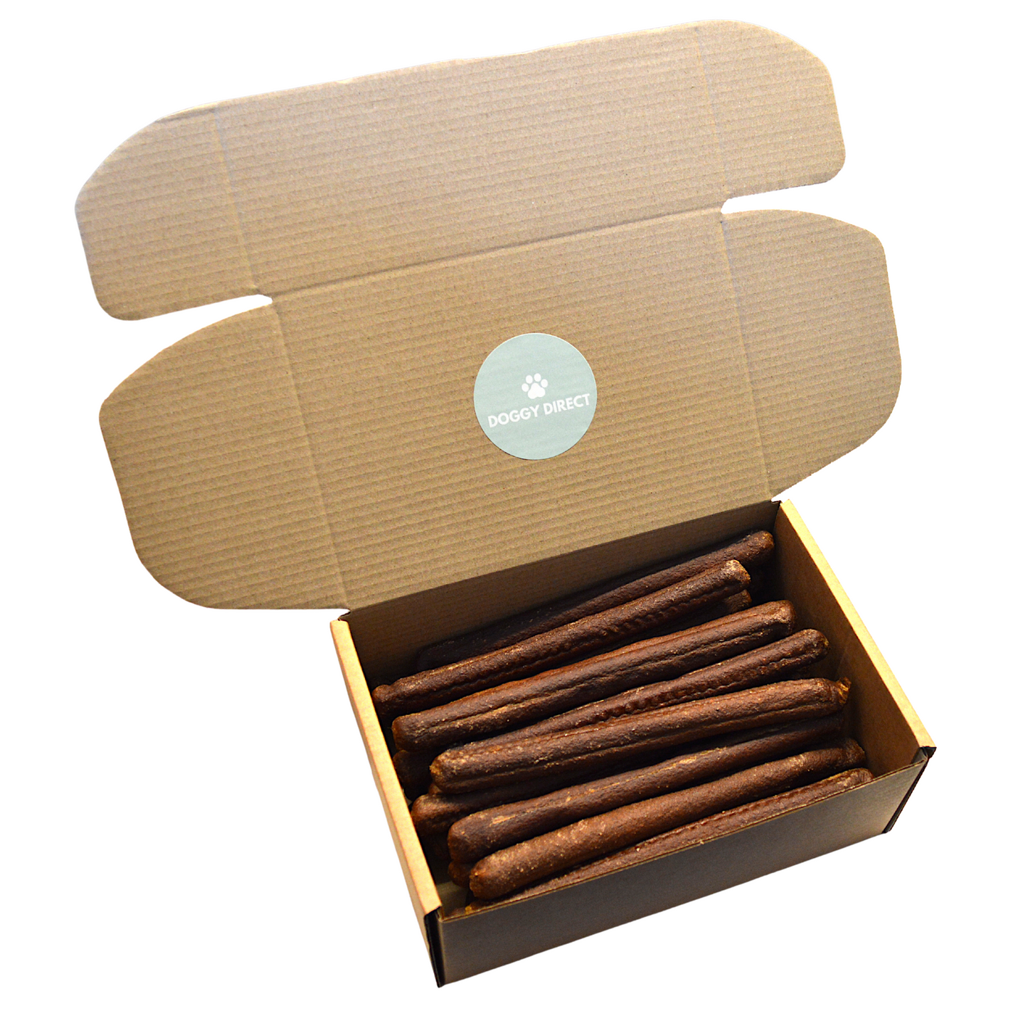 Doggy Direct Natural Venison Sticks - Gourmet Meat Sausage Treats for Dogs - 10, 20 & 30 PACKS