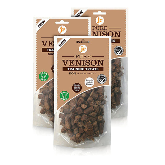 JR Pure Venison Training Treats 85g
